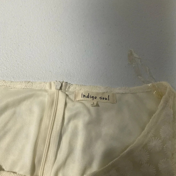 Women’s large dress, indigo Soul brand. White - Picture 3 of 7